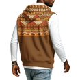 thumbnail image 6 of Iaqnaocc Mens Vest Utility Jacket with Pockets Vintage Outerwear Hiking Sleeveless Outdwear Fishing Photography Camping Travel Outdoor Coffee M, 6 of 7