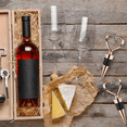 thumbnail image 4 of Tapón para vino, paquete de 10 tapones para botellas de vino, tapones reutilizables para mantener frescas las botellas estándar de vino y champán, 4 of 7