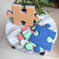 thumbnail image 3 of suxuMhao Jigsaw Felt Board Photo Wall Sticker-6 Pcs Light Yellow Velcro style,14×9 IN Home Wall Decor,Collage Picture Frames for Wall,Photo Wall Display,Versatile Wall Decor for Room Decoration, 3 of 5