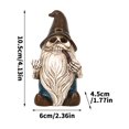 thumbnail image 2 of Halloween Skeleton Statue 2.5 X 2 X 4.5 in Whimsical Garden Decor for Home Patio Desk Indoor Outdoor Halloween Christmas Seasonal 1 Piece, 2 of 2