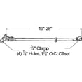 thumbnail image 2 of Grote 10025 - Mirror Arm, 19"- 28", Zinc, Heavy Duty/Adjustable, 2 of 2
