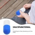 thumbnail image 2 of OGITUDE Pill Stress Ball Pill Shaped Foam Ball Motivational Stress Ball Slow Rising Stress Ball Stretchy Ball For Teens Adults Anxiety Stress Nursing Party Supplies 11cm Blue, 2 of 6