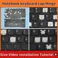thumbnail image 1 of Replacement Keycap Key cap &Scissor Clip&Hinge For Lenovo ThinkPad X1 Carbon Gen 3RD 4TH 5th 6th GEN6 2015 2017 2018 Keyboard 1 Hinge, 1 of 5