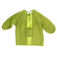 thumbnail image 4 of Niños Kid Craft Delantal de Arte Dibujo Pintura Bata de Cocina para Niños de 80-100 Cm - Verde Macarena Delantal de arte para niños, 4 of 8