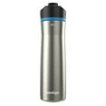 thumbnail image 2 of Contigo 24 oz. Cortland Chill 2.0 Water Bottle - Stainless Steel/Blue Poppy, 2 of 5