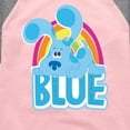 thumbnail image 3 of Blue Clues & You! - Blue - Toddler And Youth Girls Raglan Graphic T-Shirt, 3 of 4