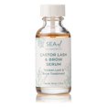 thumbnail image 1 of Sea El Castor Serum para pestañas y cejas Aceite de ricino orgánico Aceite de romero y aceite de semilla negra Acondicionador para el cabello - Pestañas y cejas engrosamiento y crecimiento esenciales, 1 of 5