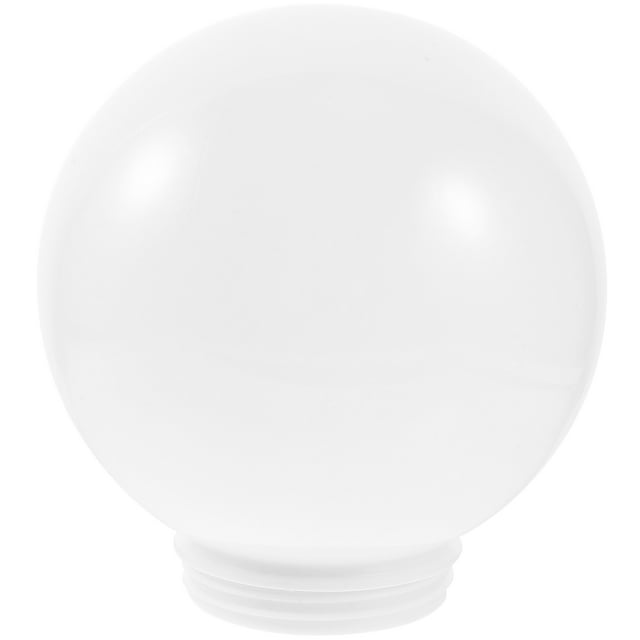 MasteelfCA Smooth Ball Shape Lampshade Replacement Household Acrylic Light Cover Outdoor Spherical Lamp Cover