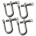 thumbnail image 2 of 8mm Galvanised Dee Shackle PACK of 4 Chandlery DK02, 2 of 2