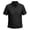 Black, variant on KLHDSF Men's Casual Polo Shirts Summer Short Sleeve Textured Polo Shirt Collared Business Work Daily Tops Black L