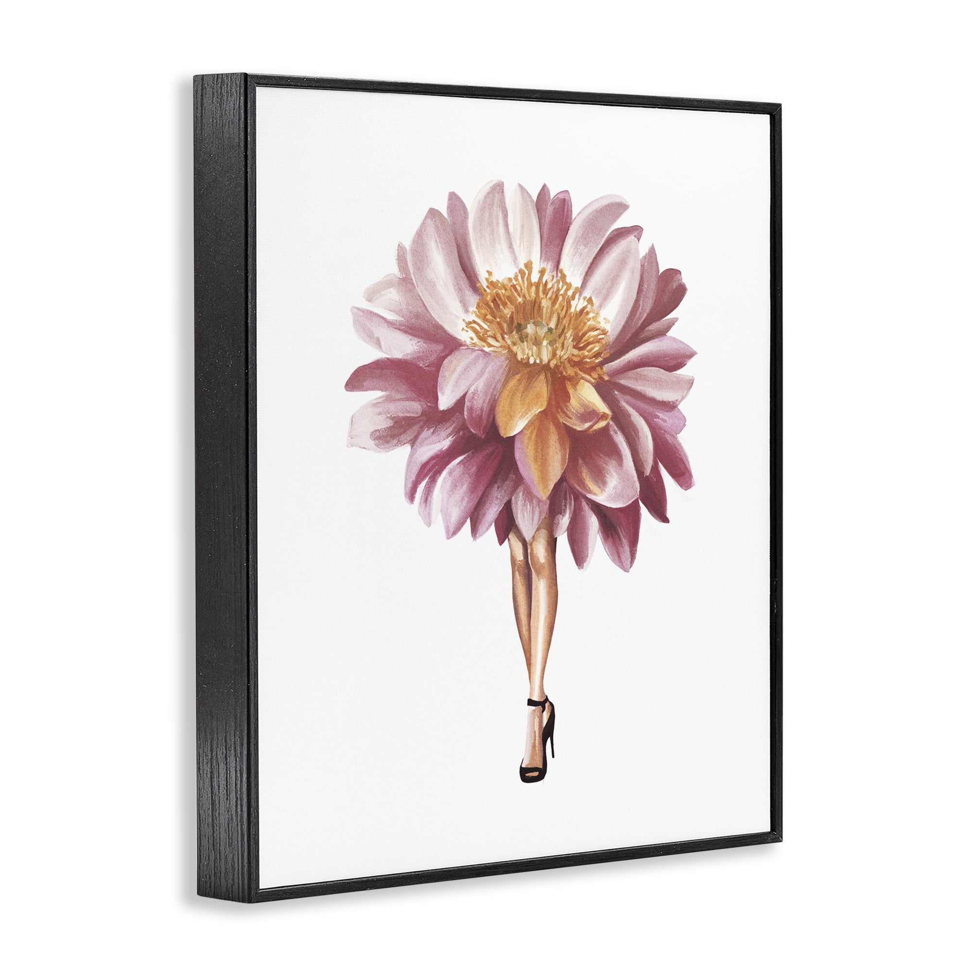 Stupell Industries Glam Floral Walkway Black Framed Giclee Art, design by Svetlana Aleynikova