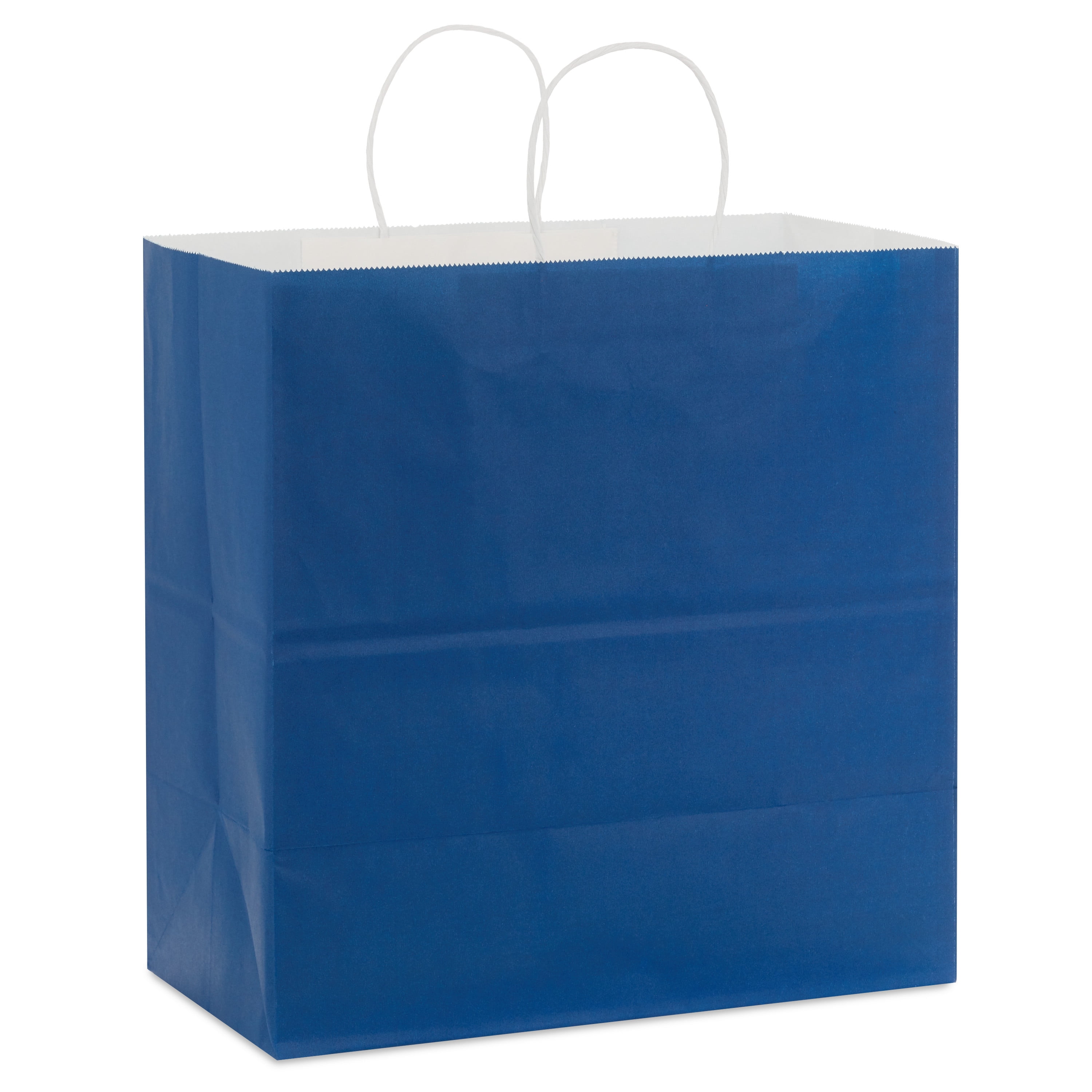 Hallmark Extra-Deep Gift Bag (Solid Navy Blue)