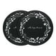 thumbnail image 1 of 2 piezas de alfombrillas protectoras para cocina de inducción, Protector de estufa de inducción, Patrón de flores (Negro), 1 of 6