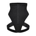thumbnail image 4 of EQWLJWE Waist Cincher for Women Shapewear Plus Size Adjustable Hooks Flexible Waist Trainers Belly Trimmer Body Shaper Corset Girdle for Different Body Types Black(S-6Xl), 4 of 5