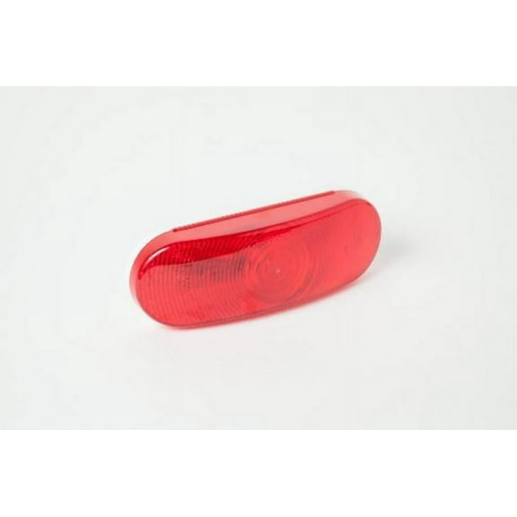Peterson Manufacturing 421R Red Oval Stop Turn and Tail Light, 6.5"