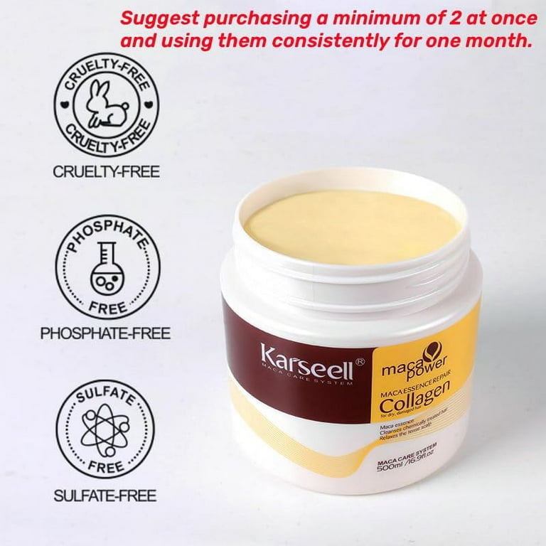 Repair dry and damaged hair, make your hair glow #karseell