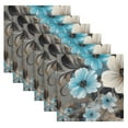 thumbnail image 6 of Qxltty Dainty Flora Napkins 20×20in Perfect for Parties Dinners Weddings Cocktail Housewarming Cloth Napkins Set of 6, 6 of 8