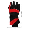 thumbnail image 2 of OUNONA 1Par Para Esquí De Con Ajustable Y Impermeable Color, 2 of 5