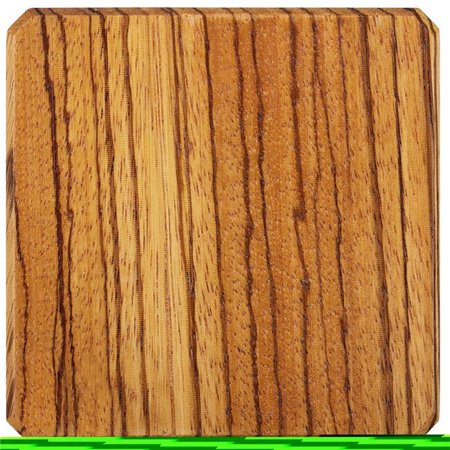 

A & E Millwork AEM-5049 Single Walnut & Maple Wood Coasters