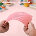 thumbnail image 4 of 4 Pack Pink Building Baseplates for Bricks, 10x10 Inch Square Building Mats, for DIY Activity Tables, Compatible with All Major Brands, 4 of 6