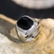 thumbnail image 3 of Nuevos anillos de metal brillante 2023 para hombres, anillo de moda estilo punk con sello de ancho geométrico y dedo cuadrado, accesorios de joyería, venta al por mayor, 3 of 5