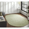 thumbnail image 6 of BNM Indoor/ Outdoor Multihued Rug, 8' x 10', Fog Green- White, 6 of 6