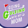 thumbnail image 4 of Inktastic Going Golfing with My Mom Kids Golf Boys or Girls Baby Bib, 4 of 4