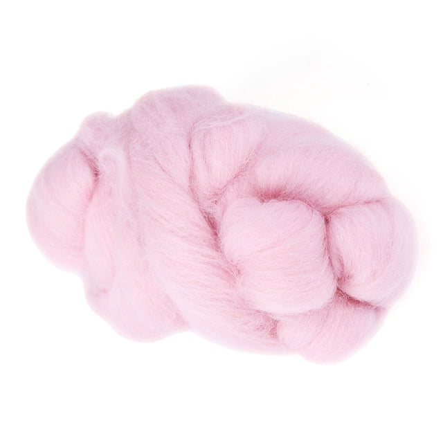Fairy Tale Wool Sewing Set, 55g Colored Felting Tool Kit Felting Wool Roving Trimming Handmade DIY Sewing Tools For Beginner DIY Craft Doll Ornament