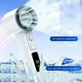thumbnail image 6 of Air Cooling Fan Travel Fan Small Desk Fan Digital Display Fan Small Pocket Fan Quiet Fan with Large Battery ABS Texture, 6 of 20