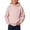 Pink, variant on Boys Girls Hoodie Pullover Drop Shoulder Oversized Kids Sweatshirt Pocket Long Sleeve Soft Casual Tops for Boys Girls