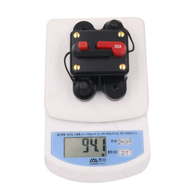Alloy Automobile Speaker Circuit Breaker Plated Detachable Plastic IP67 Waterproof Short-circuit Protection Ship Truck Fuse 30A