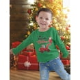 thumbnail image 3 of Santa I'm Digging Christmas Gift For Boys Toddler Kids Long sleeve T-Shirt, 3 of 5