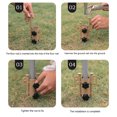 thumbnail image 4 of Soporte para barra de toldo, poste de dosel ajustable, tubo fijo para senderismo al aire libre, color caqui JShteea Para Estrenar, 4 of 9