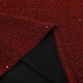 thumbnail image 6 of Dyfzdhu Sequin Tops for Women Elegant Trendy V Neck Sparkly Casual Solid Color Sequined Long Sleeve T Shirt Blouse Red （Not Real Sequin), 6 of 9