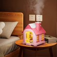 thumbnail image 4 of Christmas Snowman Village Humidifier 500ml Essential Oil Diffuser - Cute Humidifier for Home & Office, Christmas Gift Decoration, 4 of 5