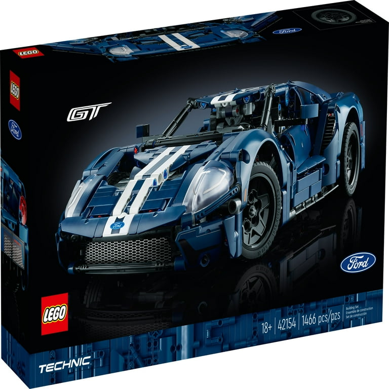 LEGO Technic 2022 Ford GT 42154 Car Model Kit for Adults to Build, 1:12  Scale Supercar, Collectible Set, Great Gift Idea