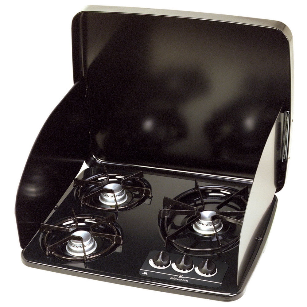 Atwood 56459 TwoBurner Cooktop Cover Stainless Steel