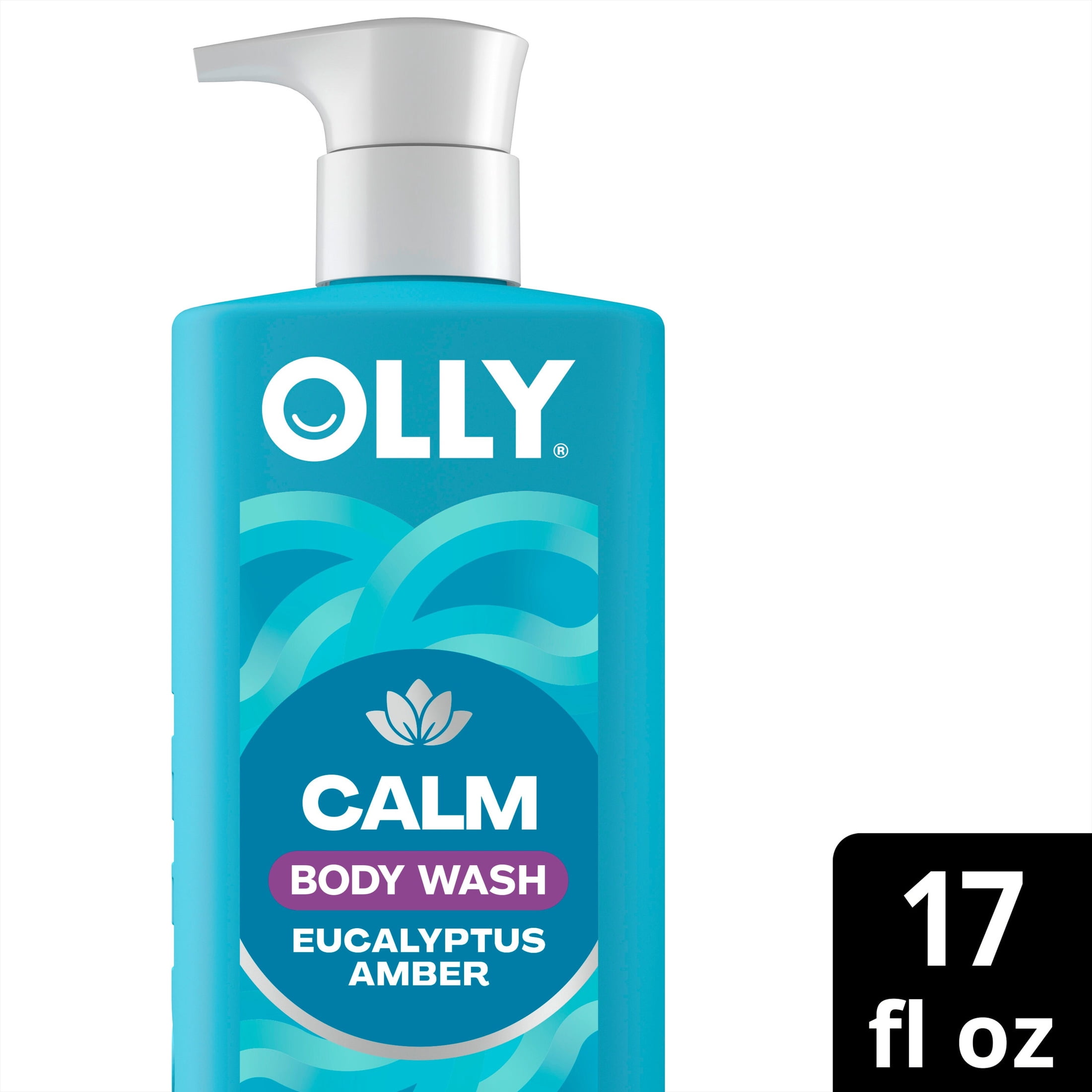 OLLY Body Wash Calm With Hyaluronic Acid ,17 fl oz