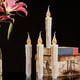 thumbnail image 4 of 6 velas LED cónicas sin llama que funcionan con pilas, velas falsas, 4 of 5