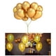 thumbnail image 3 of Globos de látex de 30 cm para fiestas infantiles, festivales, eventos y decoración de arcos de carnaval oro, 3 of 9
