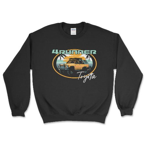 Toyota 4Runner Vintage Beach Off Road Crewneck