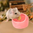 thumbnail image 4 of Cuenco de cerámica para hámster, chinchilla, conejo, comiendo, cuenco de arroz con tapa redonda, engrosado, antivuelco, 4 of 5