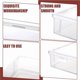 thumbnail image 4 of 6 Cajas de Almacenamiento PláStico 7 X 9 2 Pulgadas con Tapa, Organizador Manualidades Multiusos, Contenedores PláStico, Estuche Transparente para LáPices, 4 of 8