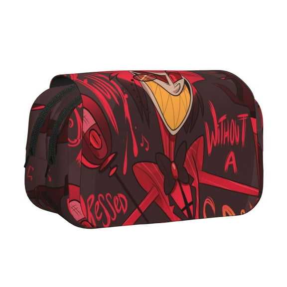 Hazbin Hotel (6) Portable Pouch Pencil Case Box Stationery Organizer Marker Bag