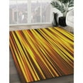 thumbnail image 3 of Ahgly Company Machine Washable Indoor Rectangle Transitional Saffron Red Area Rugs, 4' x 6', 3 of 7