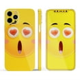thumbnail image 3 of DesignSkinz Heart Eyes Friendly Emoticons Full-Body Skin Decal Wrap Cover for iPhone SE, 3 of 9