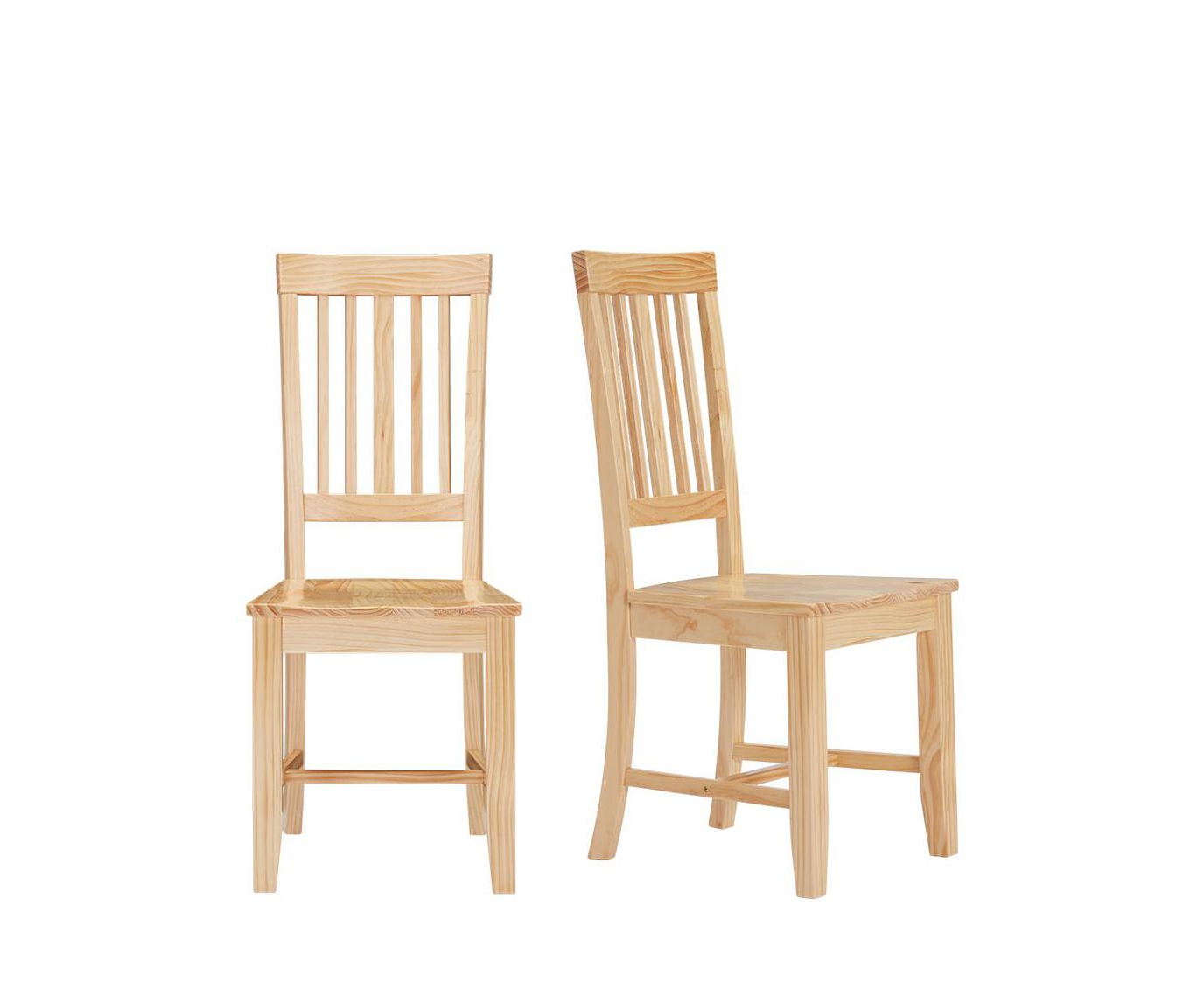 unfinished wood high chair