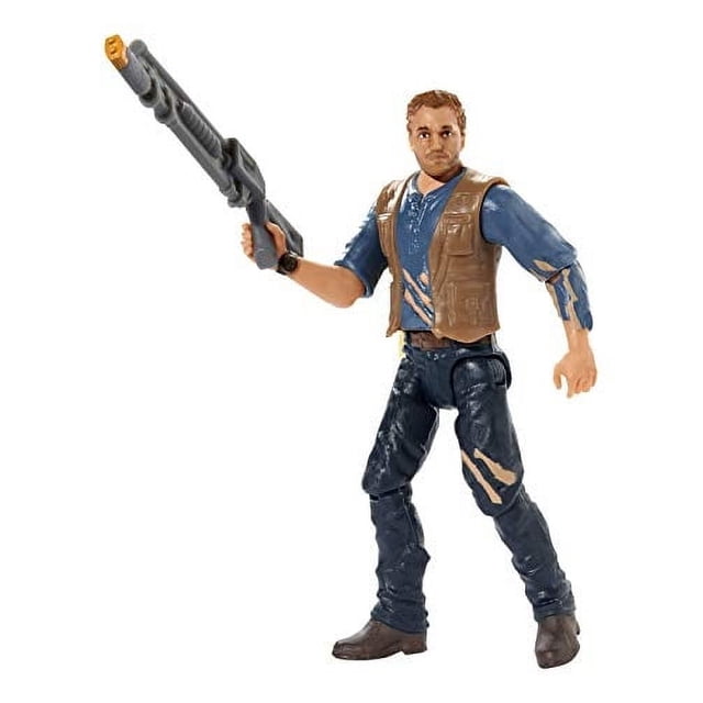 Figura de acción Jurassic World Basic Lockwood Battle Owen