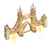 Rolife Tower Bridge avec lumières TG412 Architecture Puzzle en bois 3D
