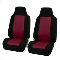 FH Group Universal Fit Cloth Car Seat Covers, Washable Easy to Install - Front Seat